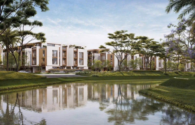 Thiết kế biệt thự SOLA The Global City vườn 3 mặt