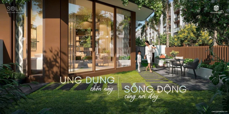 Thiết kế nhà mẫu biệt thự SOLA The Global City