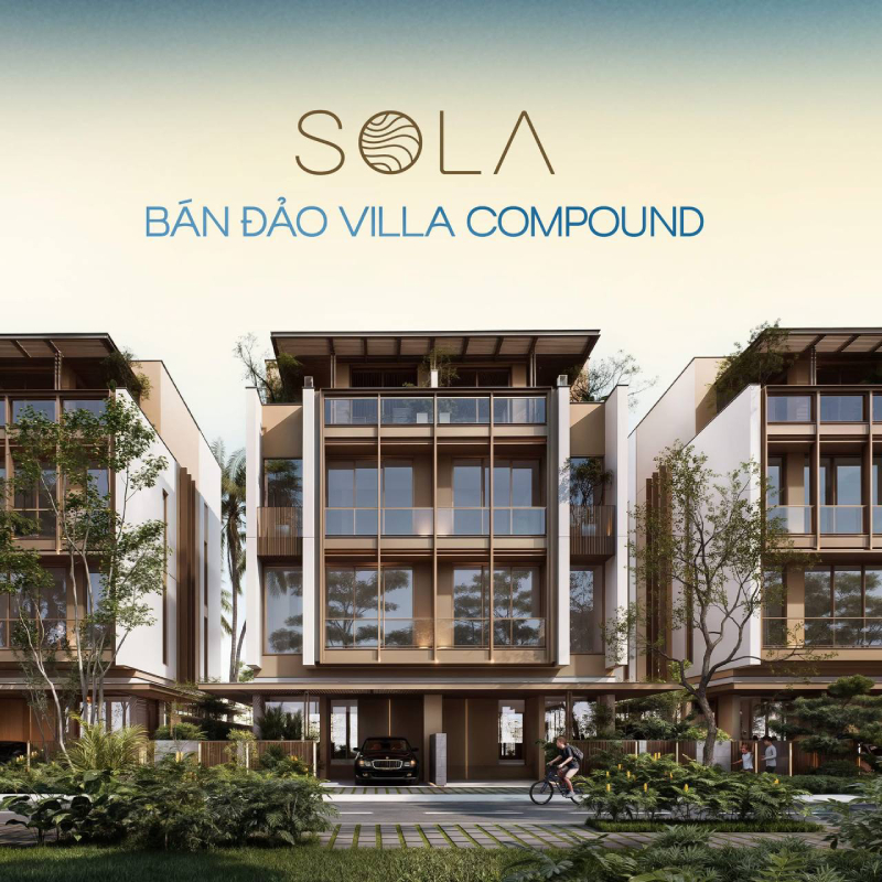 Giá Trị Định Danh và Tiềm Năng Đầu Tư Của Bán đảo Sola Mảnh ghép Villa Compound ven sông