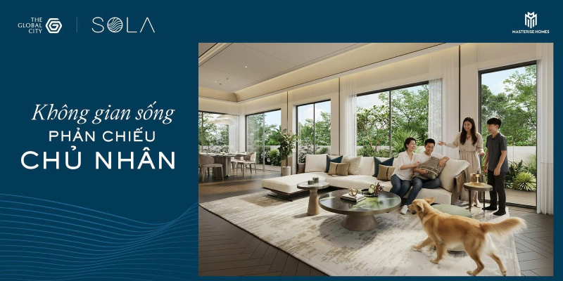 Không Gian Sống Bán Đảo Sola Phản Chiếu Chủ Nhân