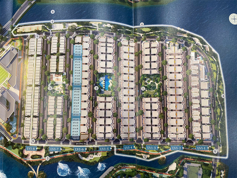 Mặt bằng chi tiết Sola The Global City 1