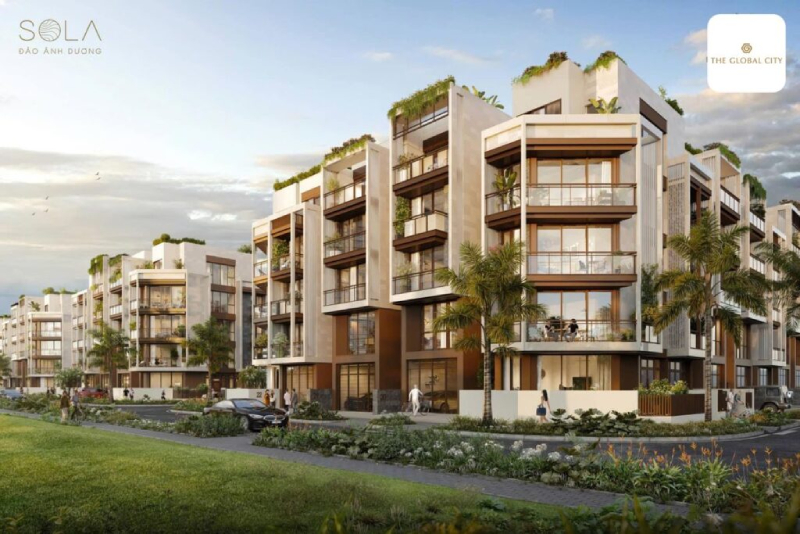 Kiến Trúc Đẳng Cấp Thế Giới và Đặc Quyền Sống Xanh Tại Villa Sola Đảo Ánh Dương