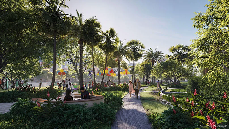 Công viên Horizon Bán đảo Sola - Bách Như Properties