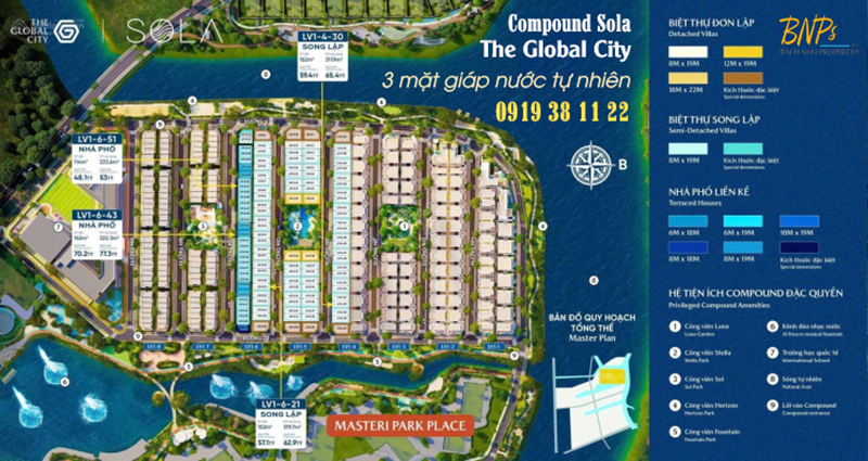 Compound Sola The Global City - Bách Như Properties - BNPs