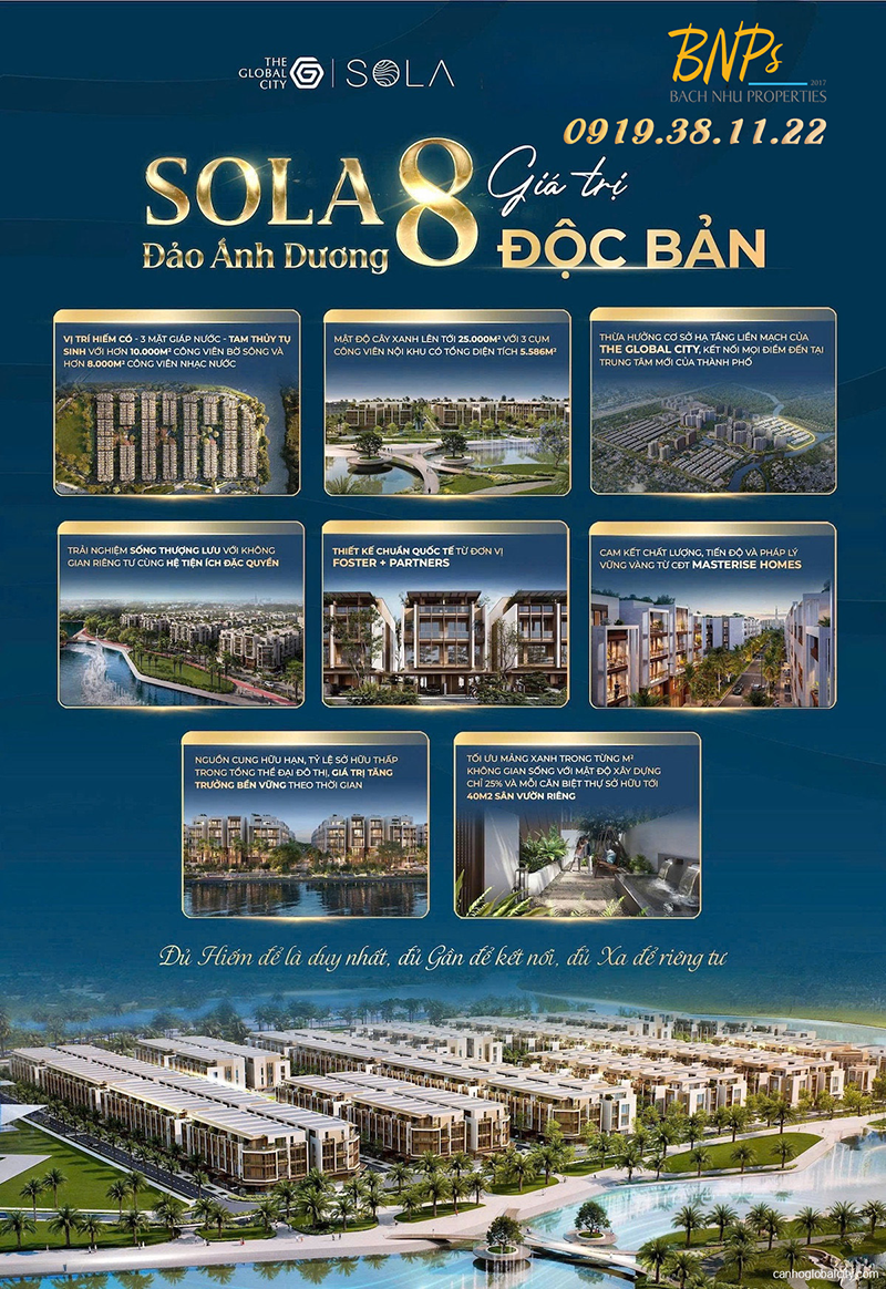 tiến độ xây dựng biệt thự Sola - Bách Như Properties - BNPs