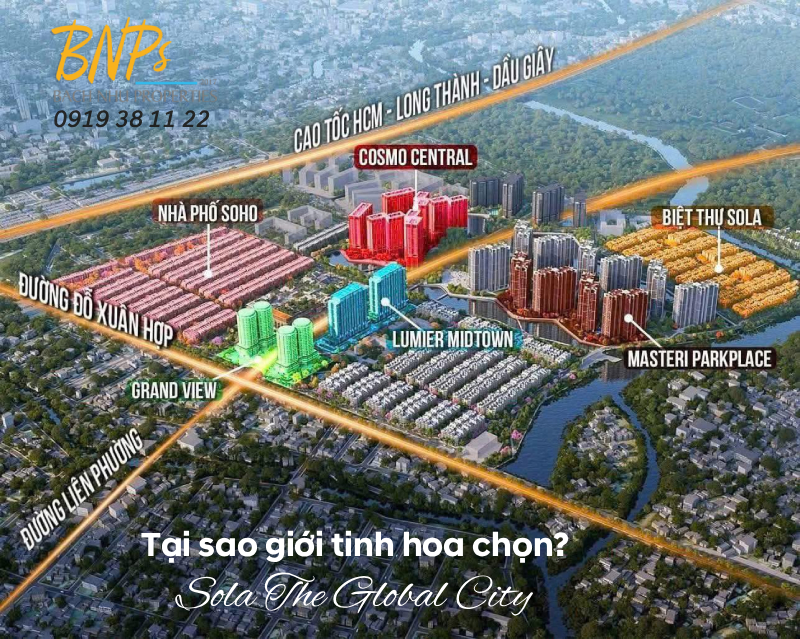 Tại sao giới tinh hoa chọn Sola The Global City? - Bách Như Properties - BNPs