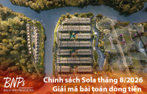 Chính sách Sola tháng 8 2026 Giải mã bài toán dòng tiền khi mua biệt thự The Global City - Bách Như Properties - BNPs