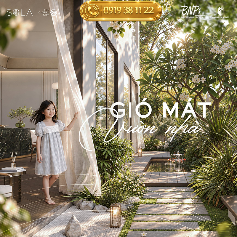 Khoảnh khắc bình yên tại Sola Gió mát vườn nhà - Bách Như Properties - BNP's