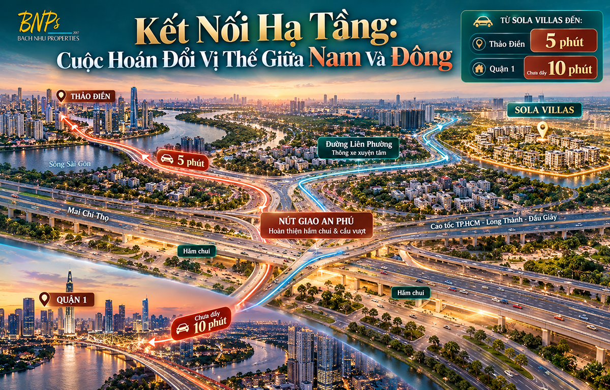 Kết Nối Hạ Tầng: Cuộc Hoán Đổi Vị Thế Giữa Nam Và Đông