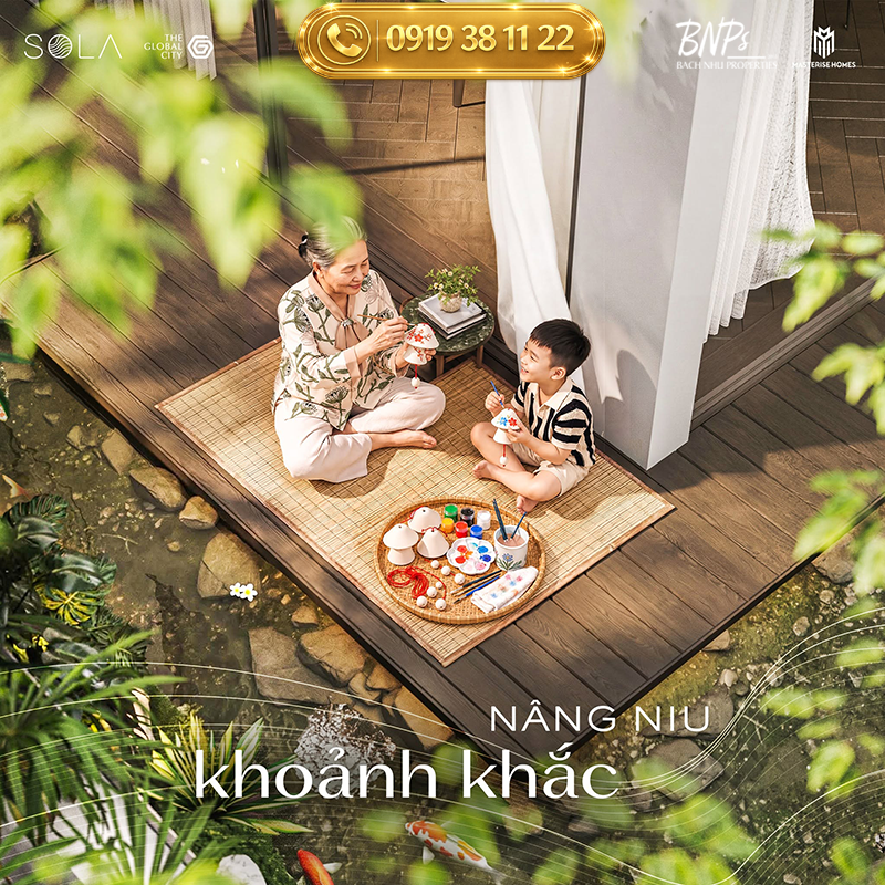 Khoảnh khắc bình yên tại Sola Nâng niu cảm xúc - Bách Như Properties - BNP's